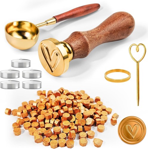 200 stück siegelwachs gold - 200,