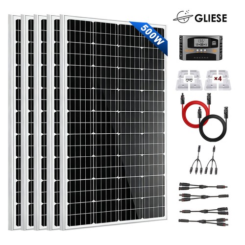 500w solaranlage komplettpaket - 500w,
