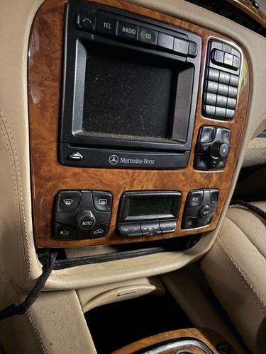 Mercedes klasse w220 - mercedes, navi