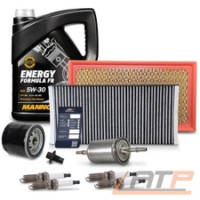 INSPEKTIONSPAKET + 5l 5W-30 MOTORÖL FÜR FORD FOCUS 1 DAW DBW 1.4 1.6 16V 98-04