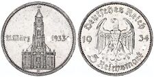 xxx 3.Reich 5 Mark 1934 Garnisonskirche mit Datum J.356  ss