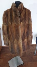 braune Pelzjacke  Nutria  maßgefertigt Kürschnerarbeit  Gr. 42-44   TOP