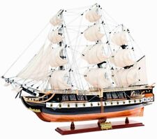 Luxus Flaggschiff USS Constitution mit Ständer 103 cm - Modellboot Modellschiff
