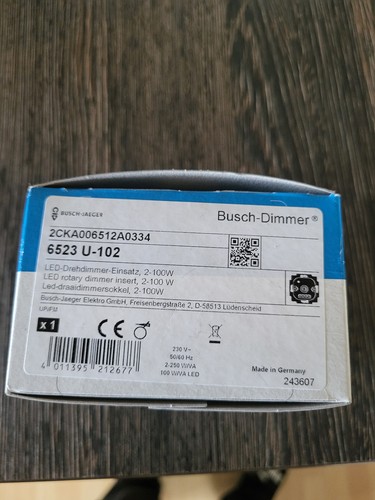 Busch jaeger 6523 102 led - jaeger,