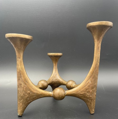 Designer bronze kerzenständer - bronze,