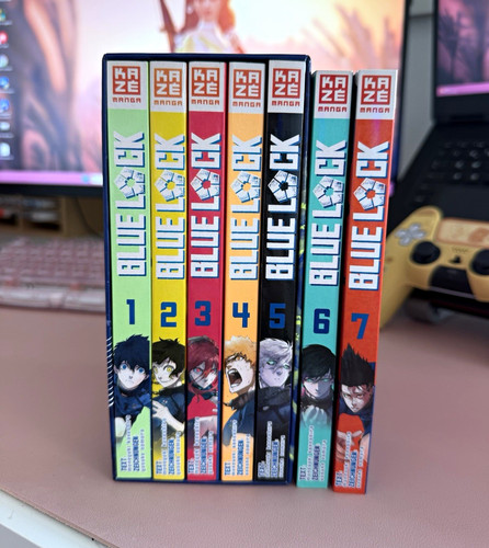 Blue lock manga schuber box - lock,