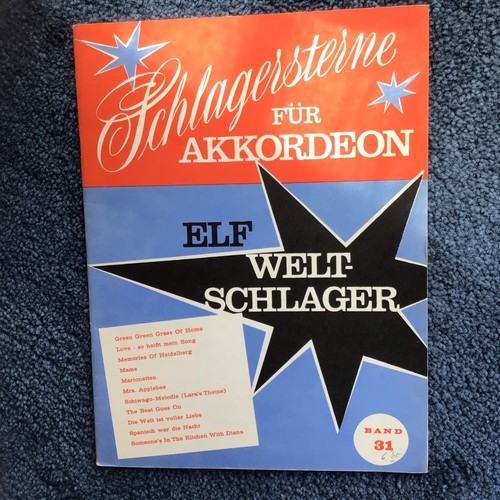 Schlagersterne für akkordeon - schlagersterne,