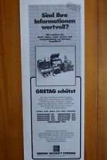 8/1978 PUB GRETAG REGENSDORF