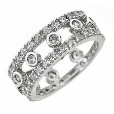 14K Weiß Vergoldeter