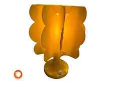 1970er Space Age Nachttischlampe von Zicoli Lamellenlampe Tulpenfuß Tischleuchte