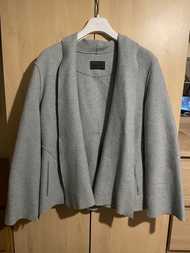 Oska boiled wool - wool, grey
