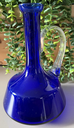Edle vintage glaskaraffe - edle,