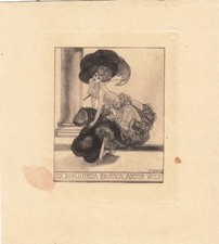 Exlibris Bookplate Lichtdruck