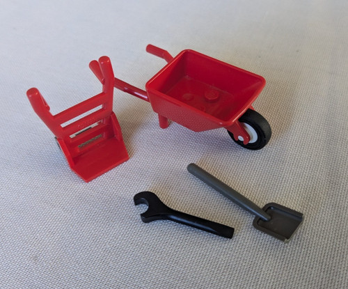 Lego baustelle schubkarre - lego,