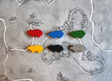 Carcassonne meeple set - set, 6