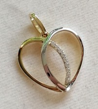 Gold Kette Anhänger Herz ♥