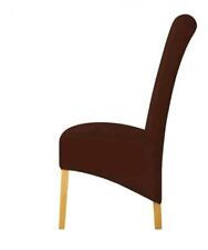 Stuhlhusse 4er Set, Stretch in braun, Chair Slipcovers, Universal