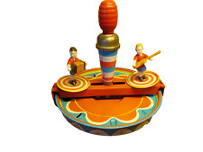 Blechspielzeug: ...........alter Kreisel    US-Zone..................ECHT BILDER