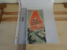 NSU 201 ZDB 1938 Flachkolben Winkelspülung Prospekt Martin Donath Jonsdorf