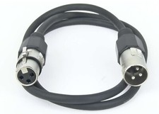 1 m Mikrofonkabel 3 pol