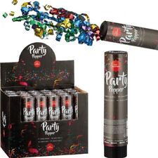 Party Popper. Konfettikanone. Kracher. Kein Feuerwerk! 4 Stück. Silvester.