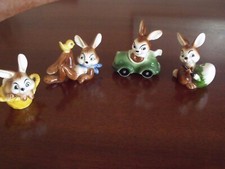 4 Alte  Goebel Osterhasen