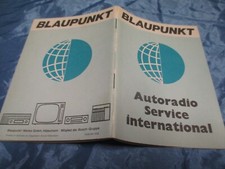 Werbung , Blaupunkt  Autoradio  Service  International  ,  Nostalgie , N 165 k