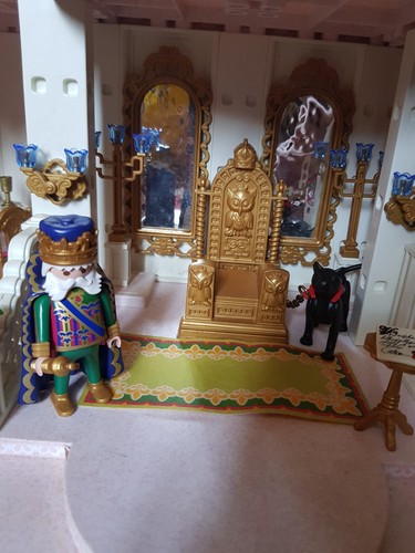 Playmobil könig mit thron - mit,