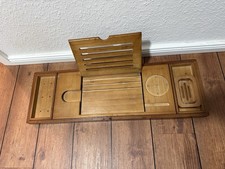 Badewannenablage aus Holz