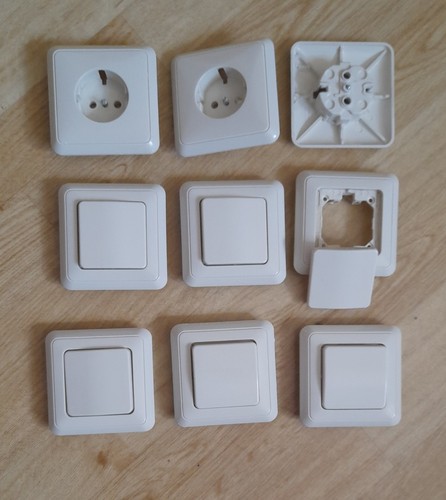 Set jung steckdosen 6x - steckdosen,