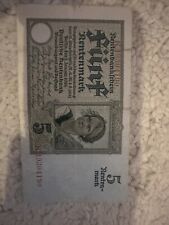 Rentenbankschein 5 Rentenmark