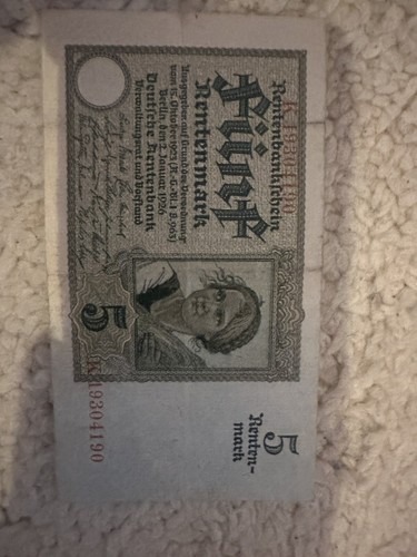 Rentenbankschein rentenmark - rentenbankschein,