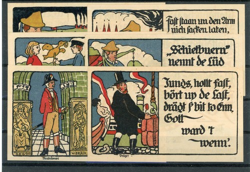 Lübeck scheine notgeld - notgeld, /