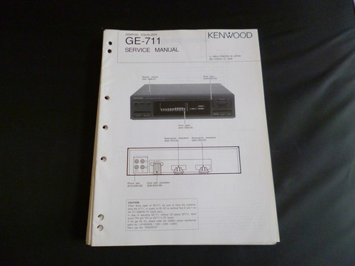 Original service manual - original,