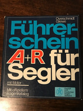 Führerschein A+R für Segler mit Motor mit offiz Fragebogen Overschmidt Gliewe 