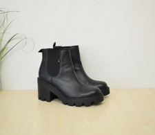 klasse Tommy Jeans Boots Gr. 41 Hilfiger Chelsea Stiefeletten Echtleder