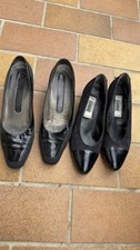 2 X Vintage pumps Echt Leder 38 Peter Kaiser + Belle Donne Italy 80iger