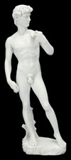 David Figur weiß - Statue