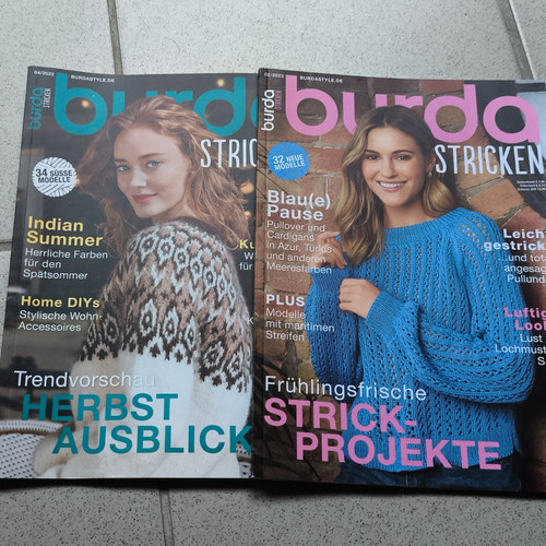 Burda stricken märz 2023 - stricken,