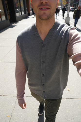 Cos heavyweight strickjacke - cos, /