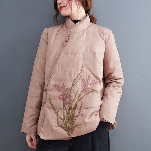 Damen chinesisch blumenmuster - damen,
