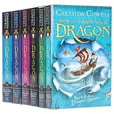 How To Train Your Dragon 6 Books (7-12) by ‎Cressida Cowell - Ages 9-14 - PB