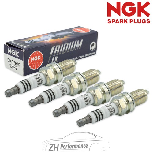 Ngk 2667 bkr7eix zündkerze - 4x,