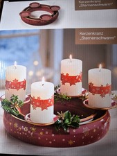 Adventskranz  Kerzenhalter