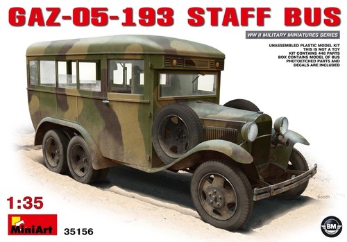 Miniart gaz 193 - miniart, gaz-05-193
