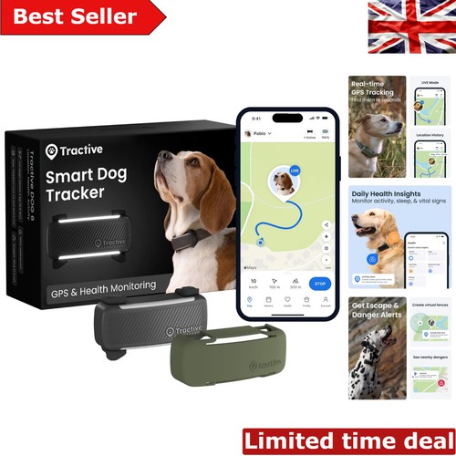 Smart dog tracker bundle - tracker, mit