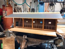 Kuhstall Holz Mit Zubehör Kinderspielzeug Weinachten Pferdestall 