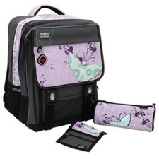 Schulrucksack -  Schulranzen Set 4- teilig TOITO WEAR  Butterfly