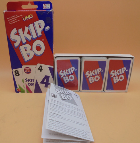Skip kartenspiel rot - skip-bo,
