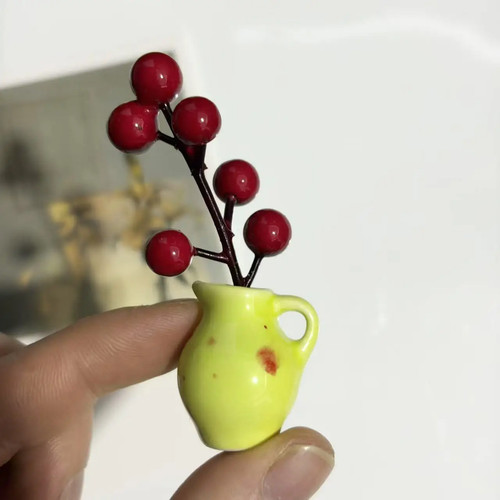 Mini keramik vase - mini,
